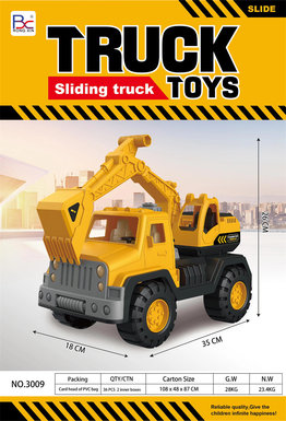 Sliding engineering vehicle