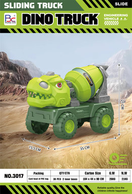 Dinosaur Sliding Engineering Vehicle