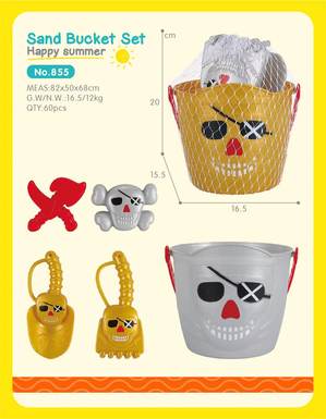 Pirates Bucket Pack of 5