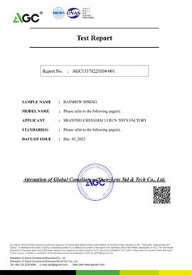 ACG certificate