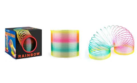 No. 4 gold powder rainbow ring