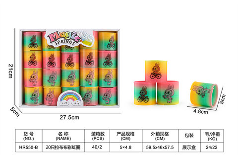 20piecesofcanvasrainbowcircles