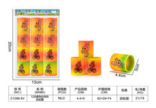 12只春色拉布布彩虹圈益智玩具