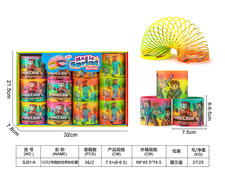 12只2号我的世界彩虹圈 经典怀旧彩虹玩具赠品