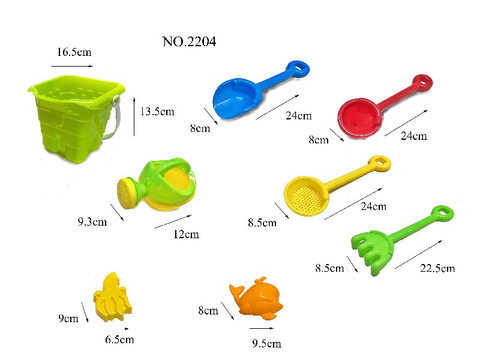 Beach Bucket 8PCS