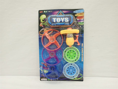 Pull wire 2-in-1 flying saucer top (no light)