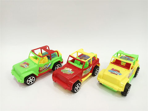 Drawing cable with light cartoon off-road vehicle