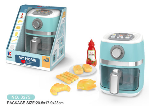 Electric color-changing air fryer