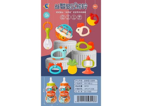 Educational baby rattler toy