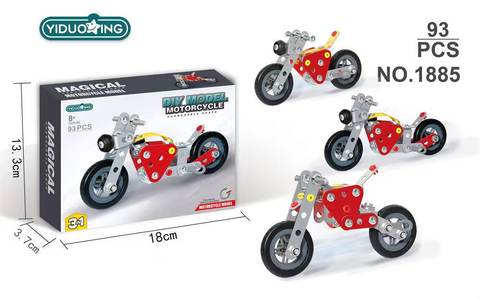 3-in-1 Motorcycle (93 PCS)