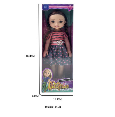 14-inch hollow body 3D eyes fat child doll music English IC