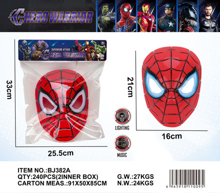 Spider-Man Light Music Mask