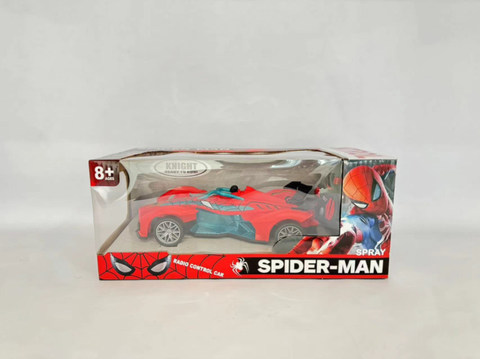 Spider-Man remote control light racing car (carbon pattern) spray pack electricity