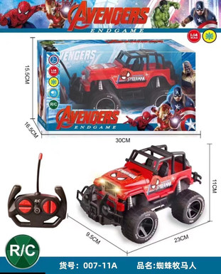 Spider-Man Wrangler off-road remote control car