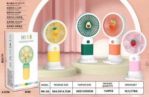 Fruit handheld fan