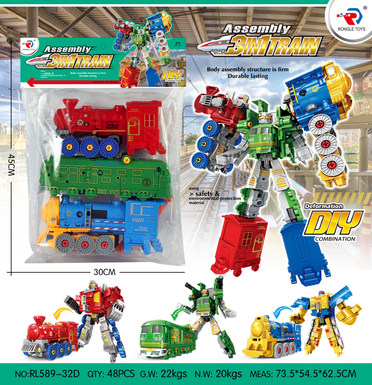 3-loaded and disassembled hero train (triple)
