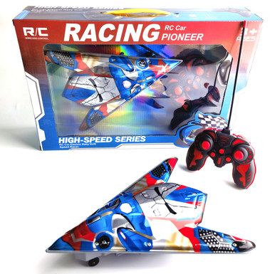 1:16 Five-way fighter aircraft with lighting PET car shell gift box without electricity