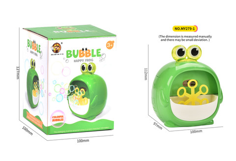 Mini Frog Bubble Machine
