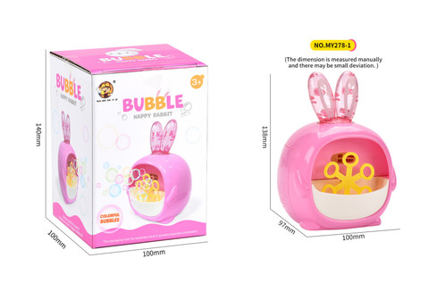 Mini Rabbit Bubble Machine