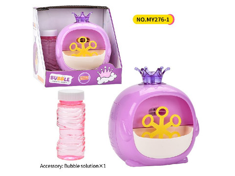 Mini Crown Bubble Machine