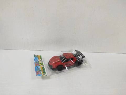 Pullback skeleton sports car