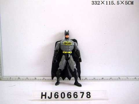 Gray Batman with lights
