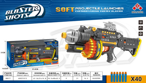 Hurricane launcher soft gun