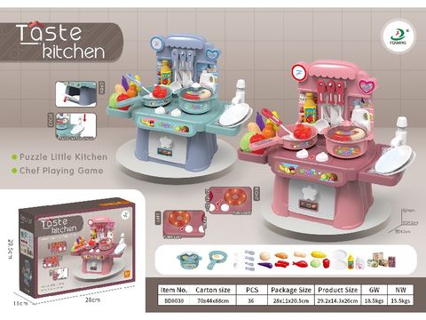 Lights, music, kitchen, cooking toys