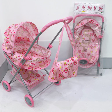 Toy doll cart suitable for 16-inch dolls