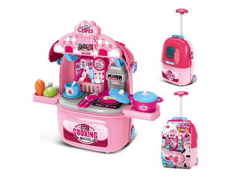 Third generation kitchen utensils trolley case (female)