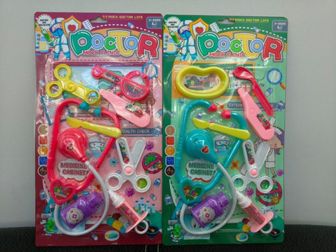 Two mixed children's medical instruments