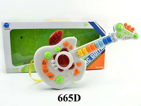Cartoon guitar