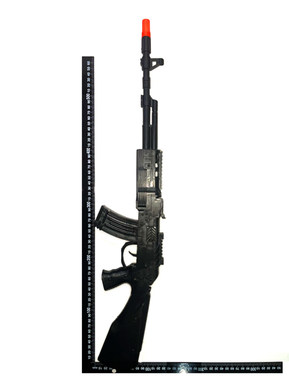 Solid color flint gun