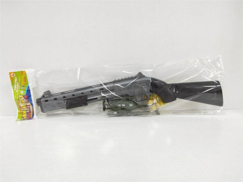 Continuous soft-shell gun + shotguns