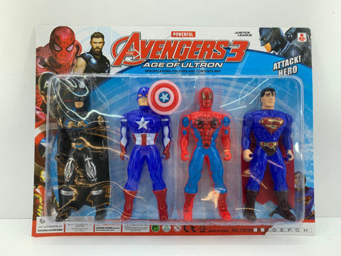 Justice League with Lights