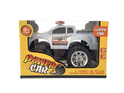 Inertial off-road police car
