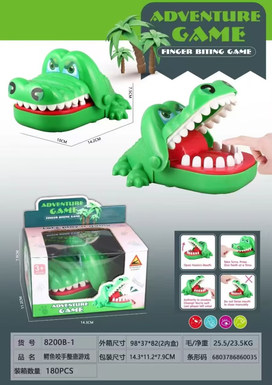 Crocodile bite and trick game