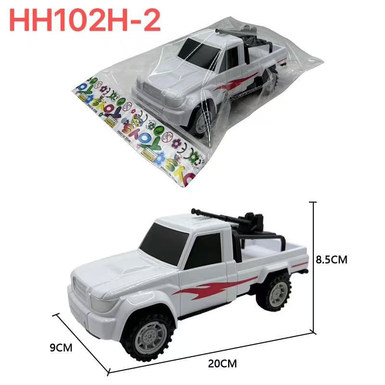 Inertia car (white, desert color)