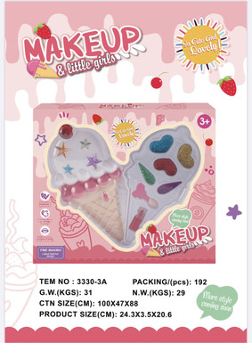 Ice cream 1 layer makeup