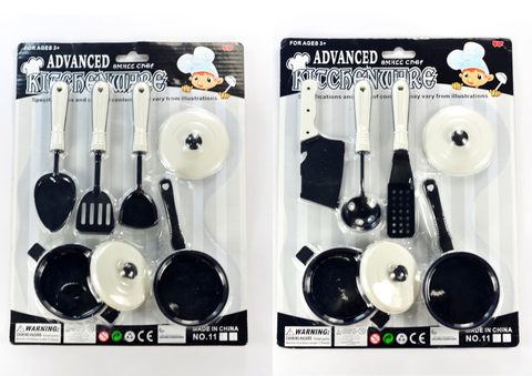 Artificial tableware white (two mixed)