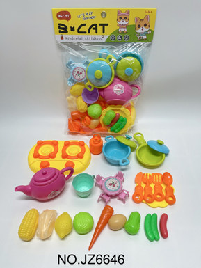 Tableware, family kitchen, cooking tea set
