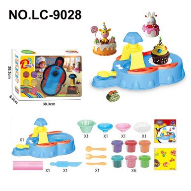 Magic Egg Tart Machine Colorful Clay Set