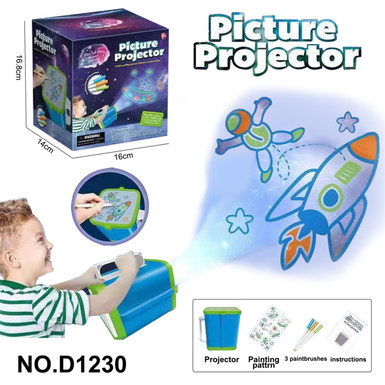 Projector (mixed red and blue)(English packaging)