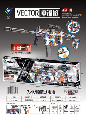 Hand-in-one VECTOR submachine gun