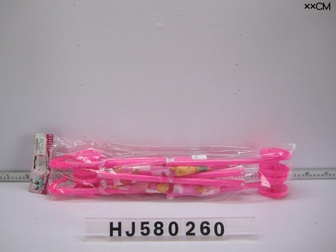 Plastic baby stroller