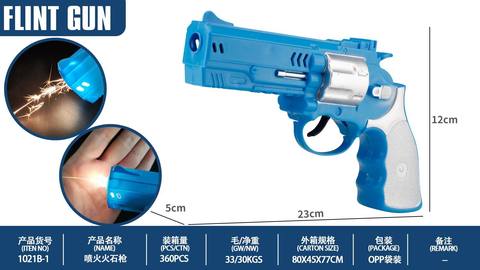 Fire-breathing gun