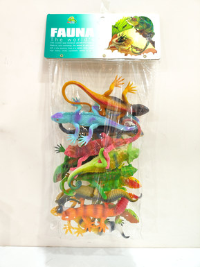 6-inch lizard pack of 12