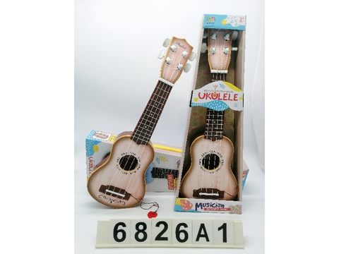 17-inch mini imitation ukulele, non-sensual and lightly tuned, can be played