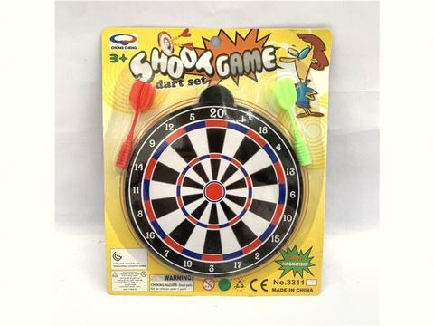 Magnetic flying target/2 mark