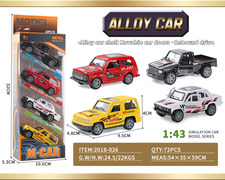 1：64 越野赛车 4色混装